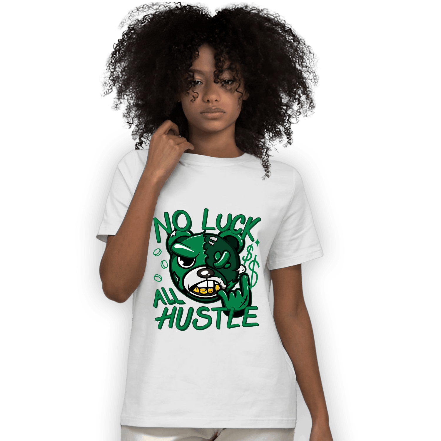 Celtic Lucky Green 1s T Shirt Match All Hustle - NastyJamz