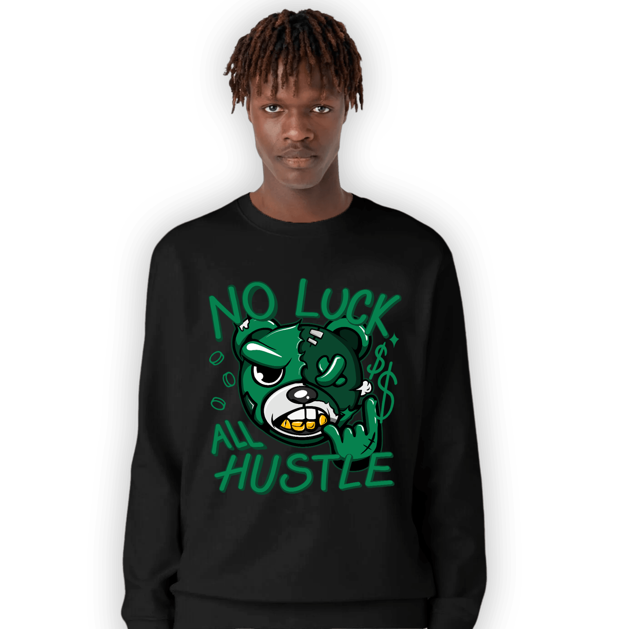 Celtic Lucky Green 1s Sweatshirt Match All Hustle - NastyJamz