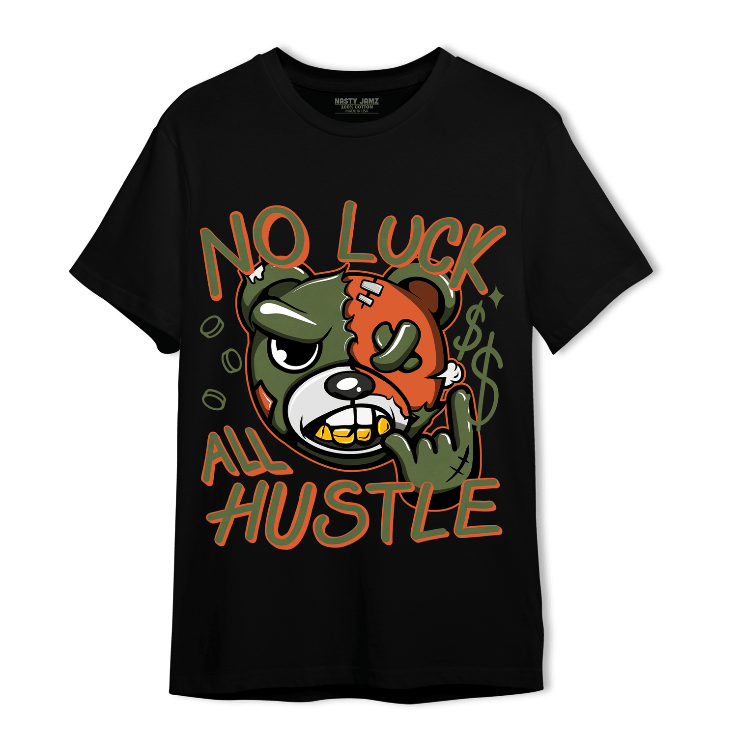 High OG Celadon 1s T Shirt Match All Hustle - NastyJamz