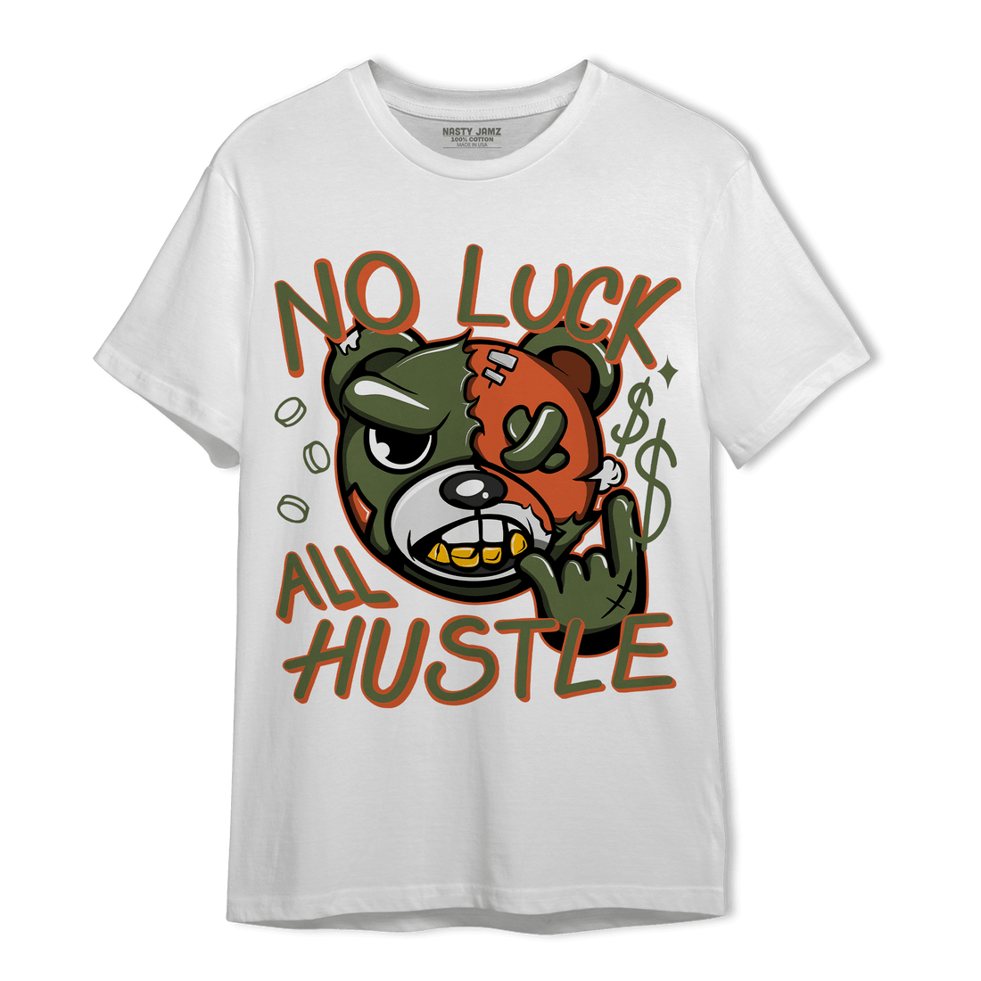 High OG Celadon 1s T Shirt Match All Hustle - NastyJamz