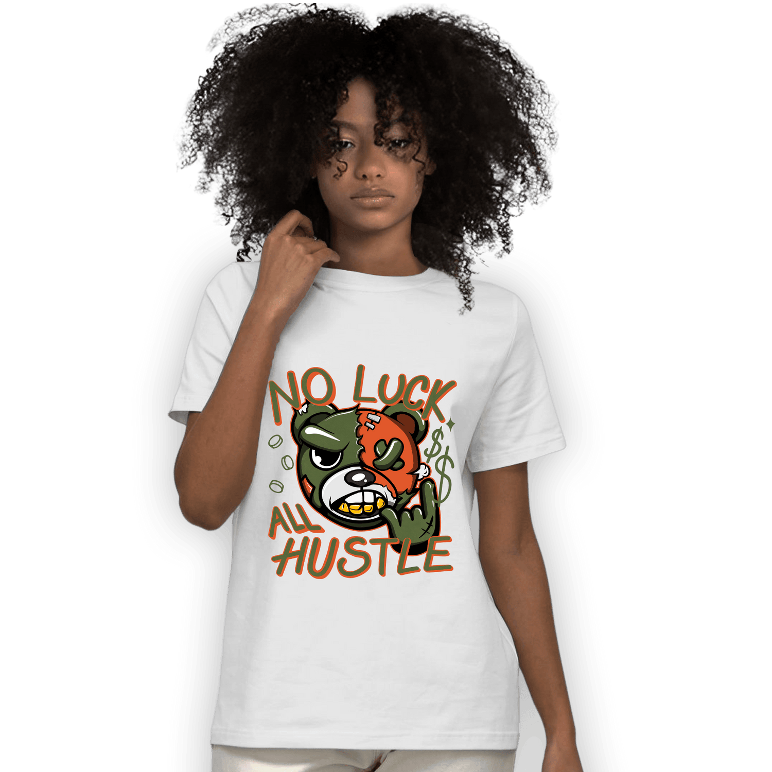 High OG Celadon 1s T Shirt Match All Hustle - NastyJamz