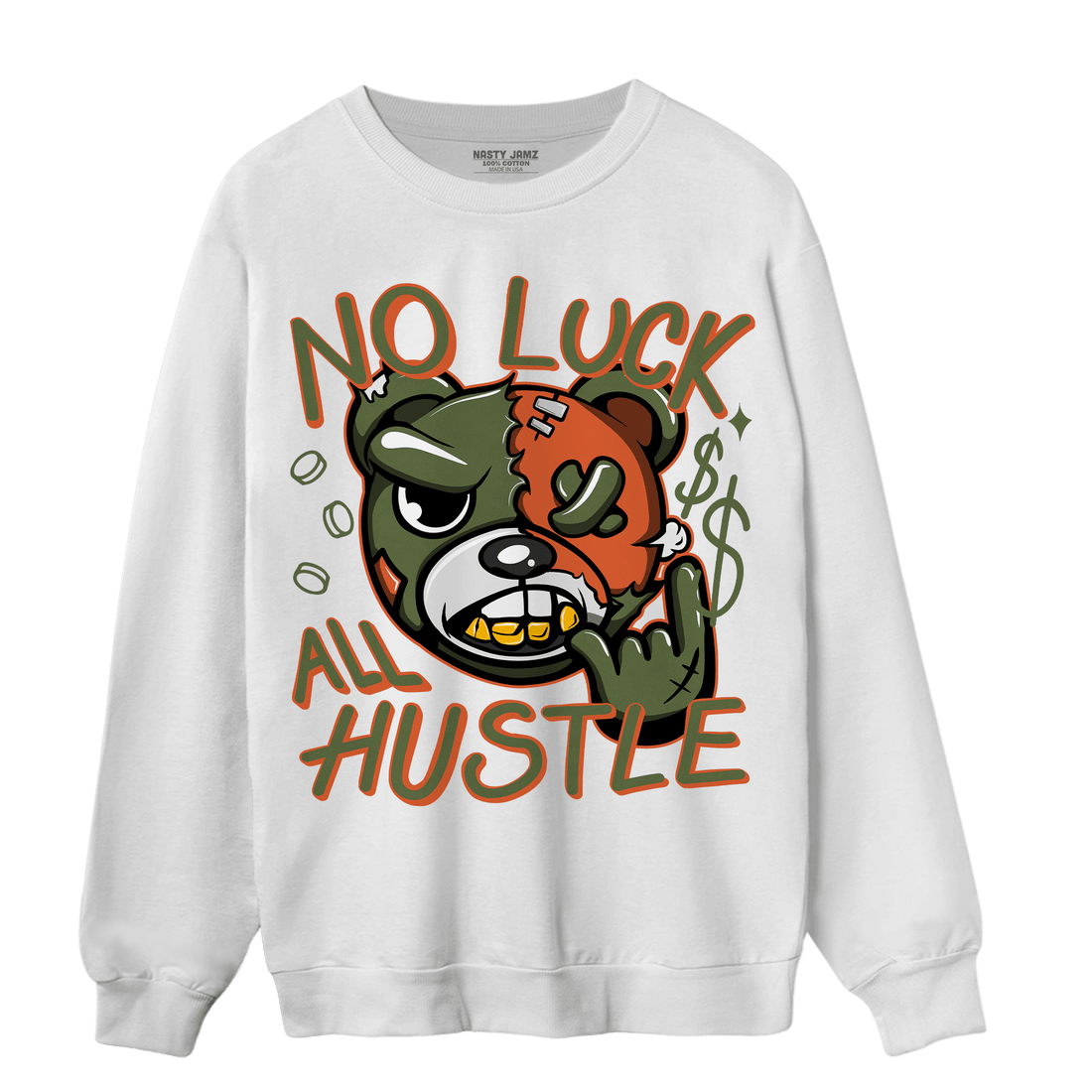 High OG Celadon 1s Sweatshirt Match All Hustle - NastyJamz
