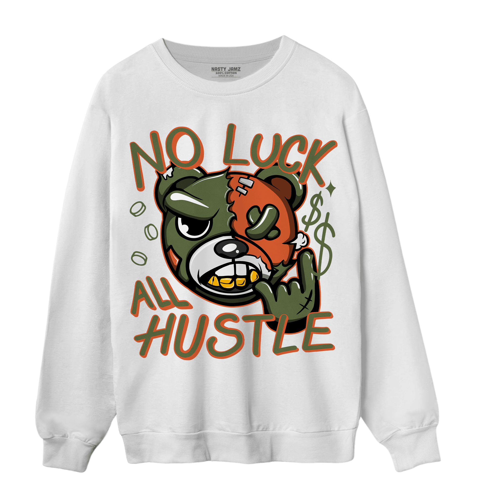 High OG Celadon 1s Sweatshirt Match All Hustle - NastyJamz