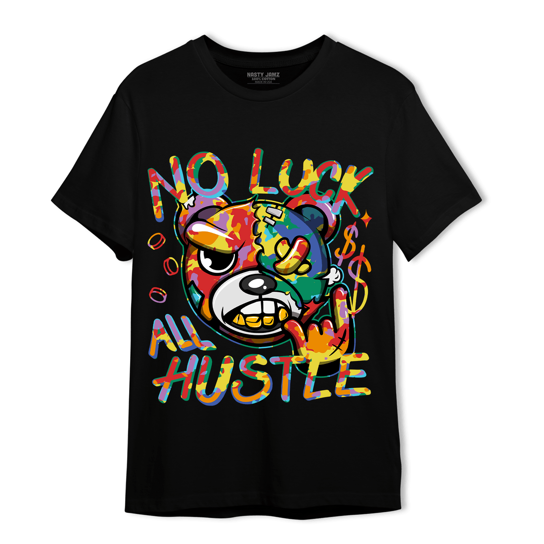 Mid GS Six Championships 1s T Shirt Match All Hustle - NastyJamz
