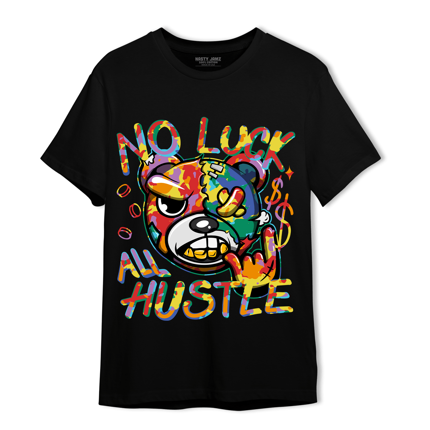 Mid GS Six Championships 1s T Shirt Match All Hustle - NastyJamz