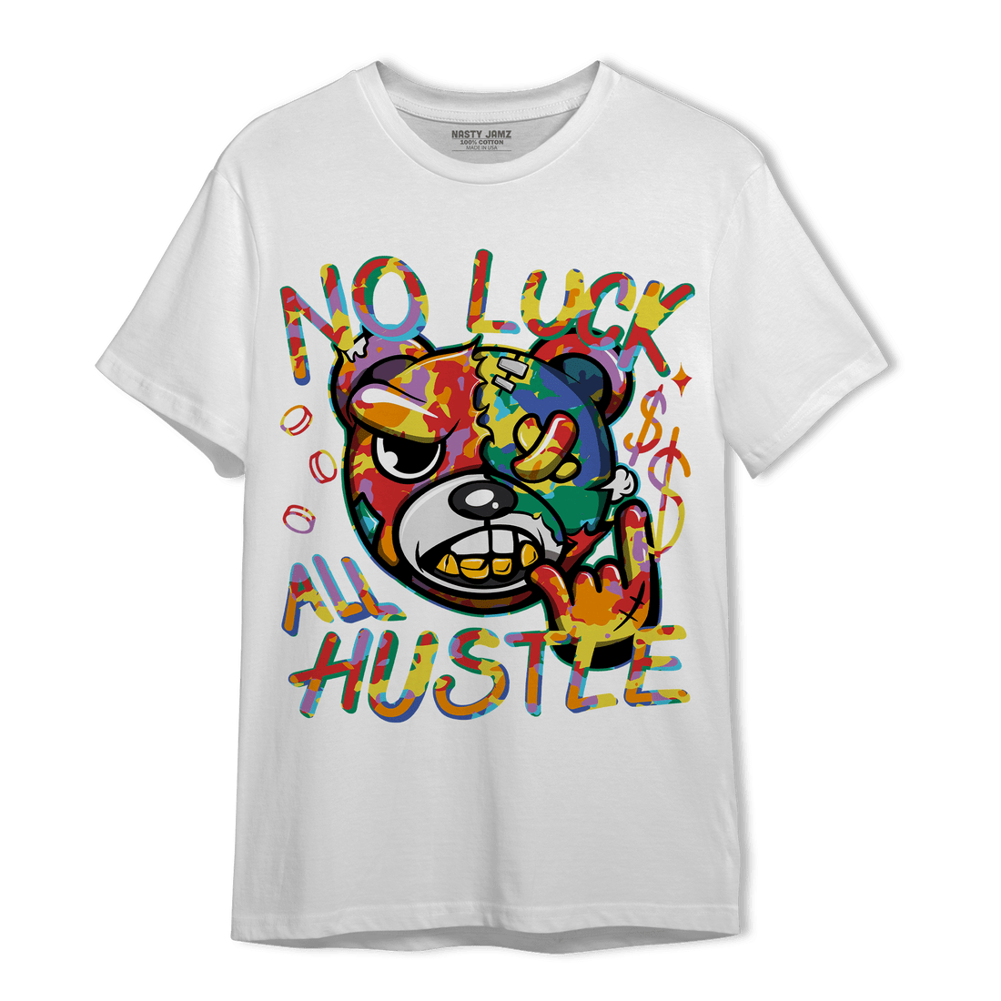 Mid GS Six Championships 1s T Shirt Match All Hustle - NastyJamz