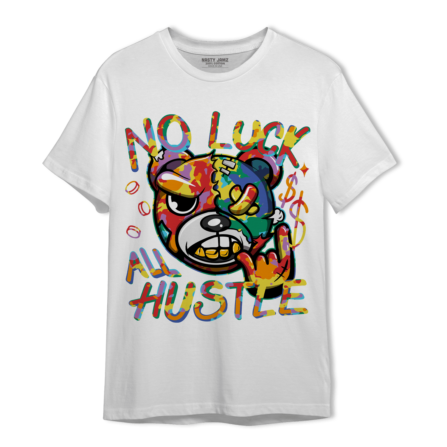 Mid GS Six Championships 1s T Shirt Match All Hustle - NastyJamz