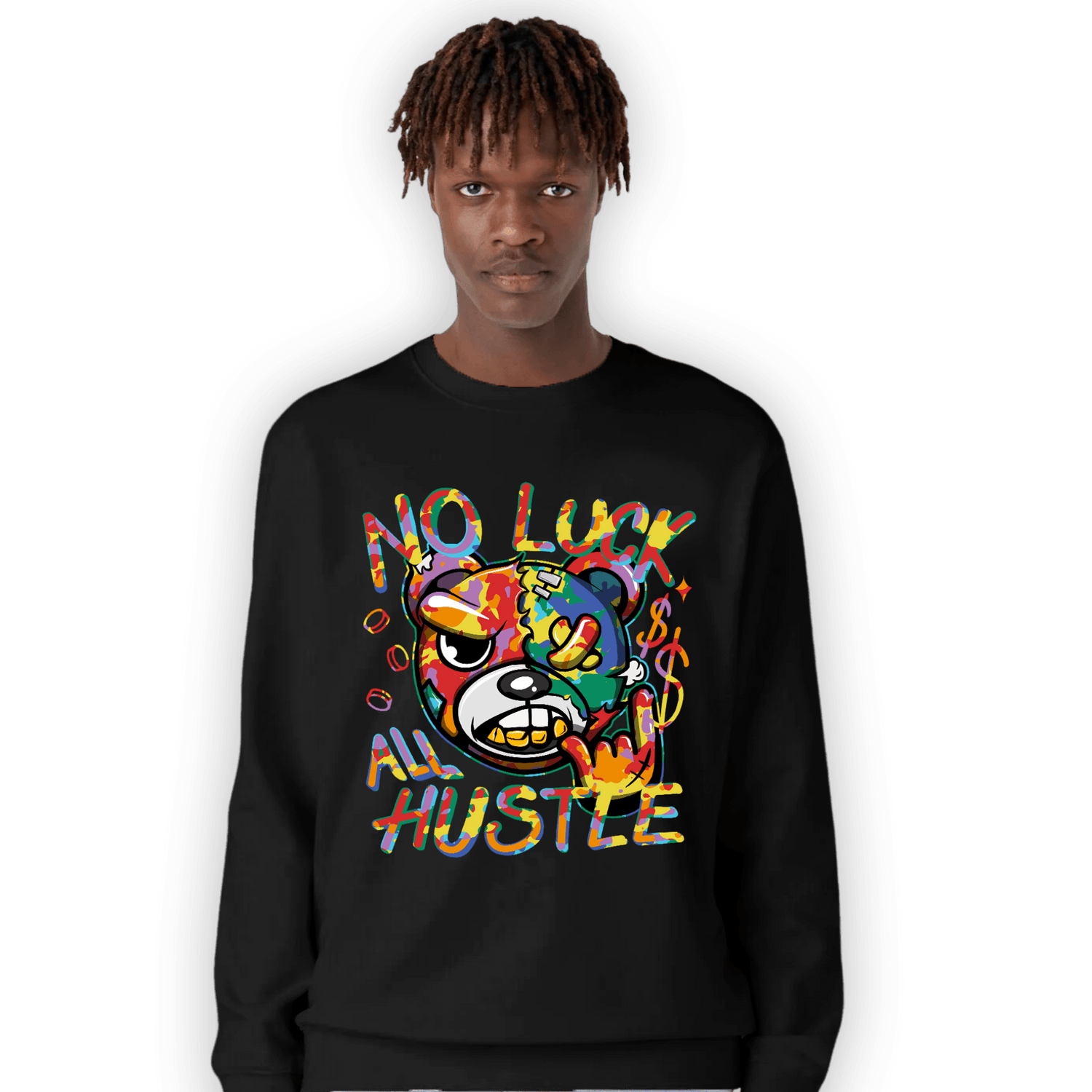 Mid GS Six Championships 1s Sweatshirt Match All Hustle - NastyJamz