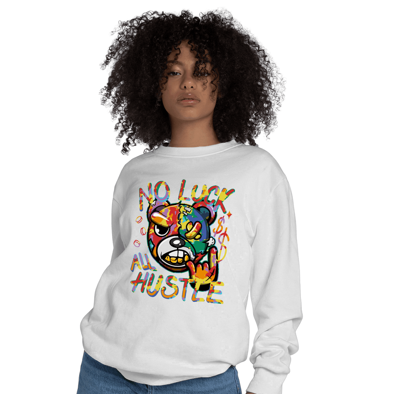 Mid GS Six Championships 1s Sweatshirt Match All Hustle - NastyJamz
