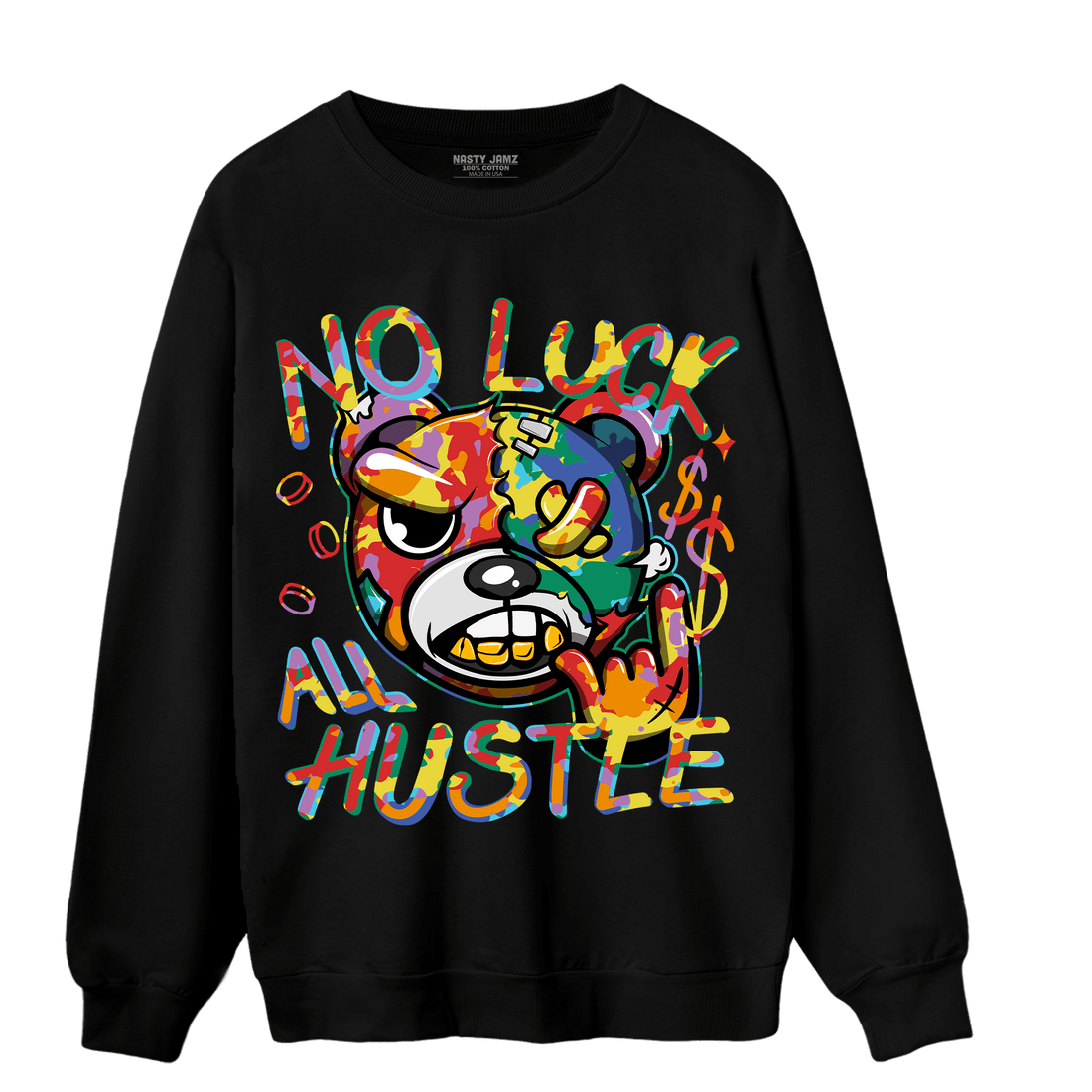 Mid GS Six Championships 1s Sweatshirt Match All Hustle - NastyJamz