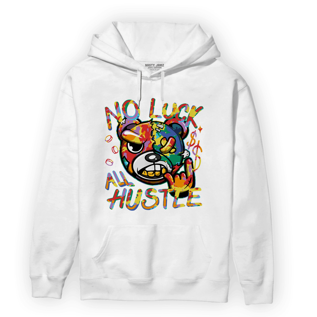 Mid GS Six Championships 1s Hoodie Match All Hustle - NastyJamz