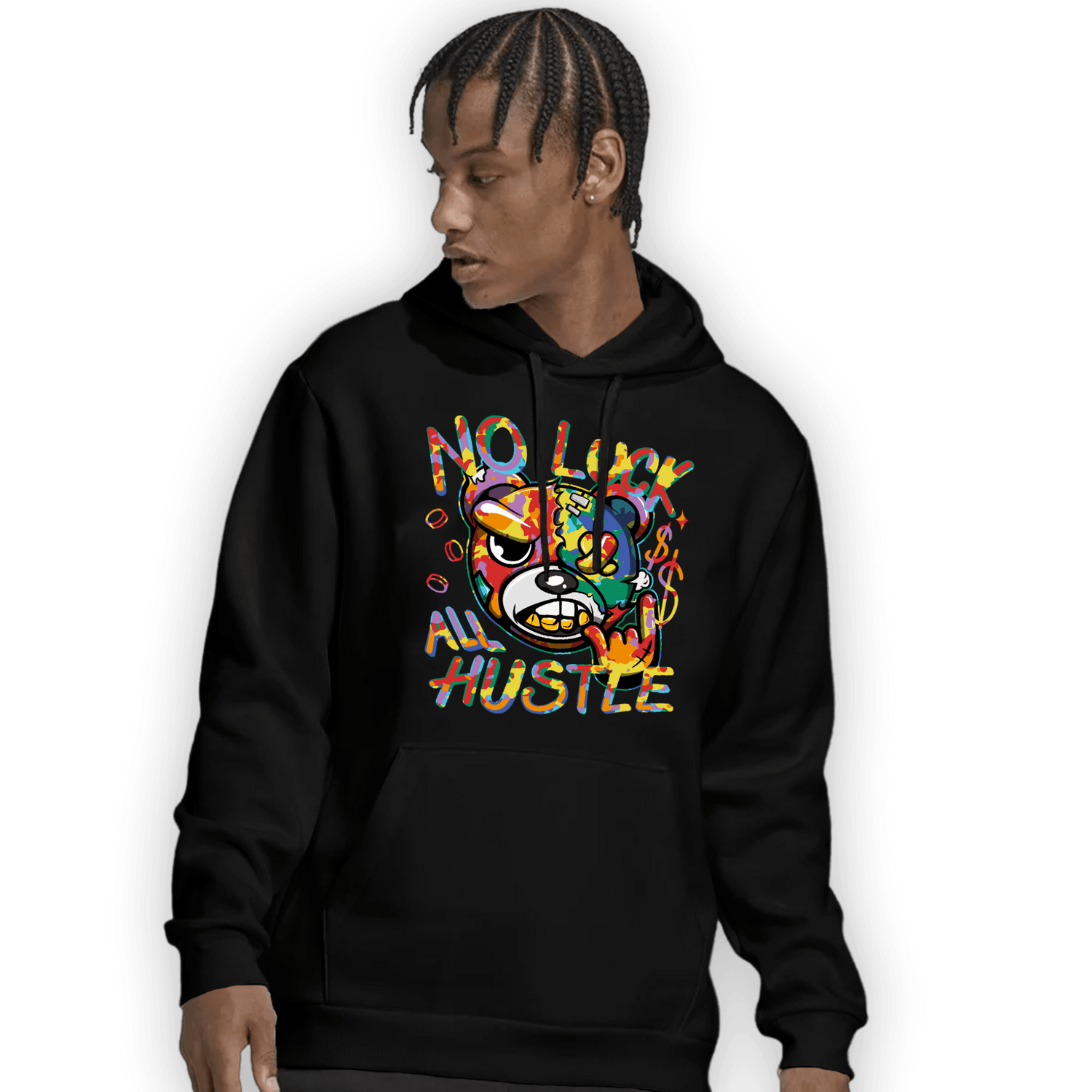 Mid GS Six Championships 1s Hoodie Match All Hustle - NastyJamz