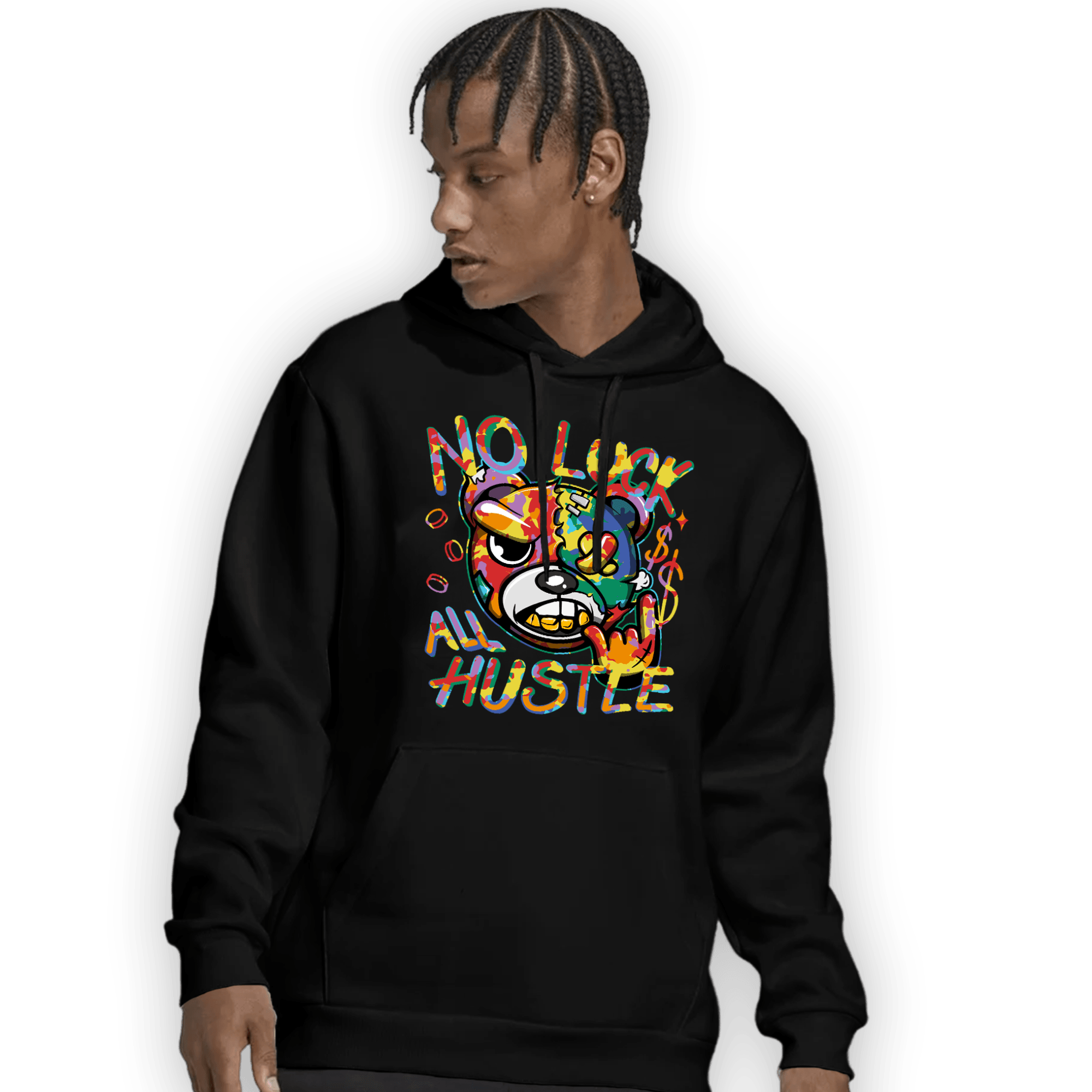 Mid GS Six Championships 1s Hoodie Match All Hustle - NastyJamz