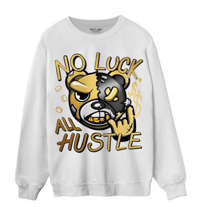 Mid SE Black Gold 1s Sweatshirt Match All Hustle - NastyJamz
