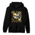 Mid SE Black Gold 1s Hoodie Match All Hustle - NastyJamz