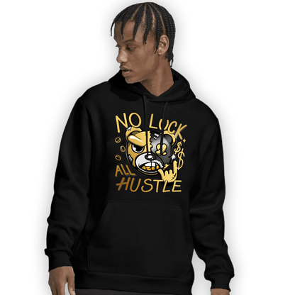 Mid SE Black Gold 1s Hoodie Match All Hustle - NastyJamz