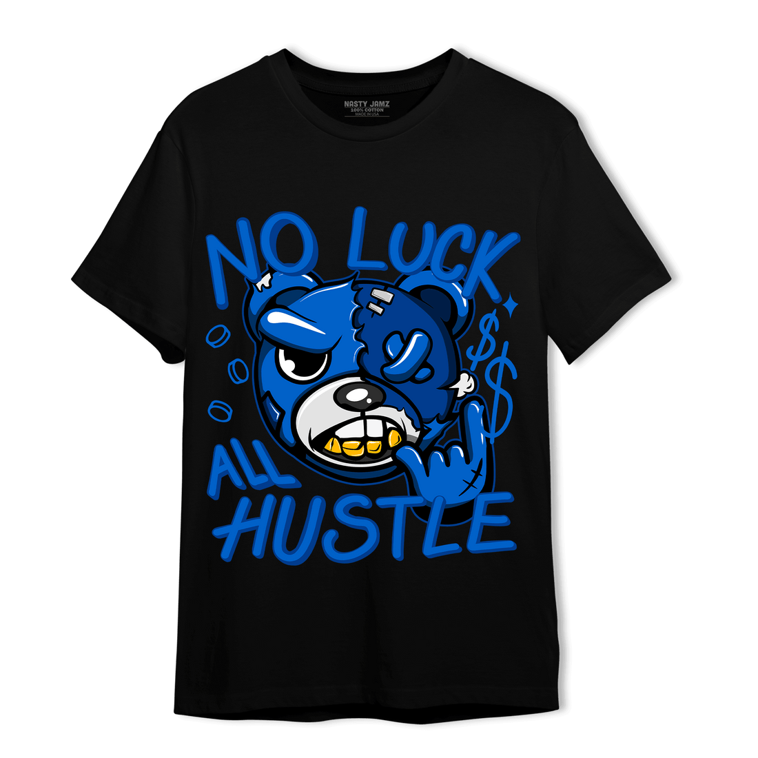 Royal Reimagined 1s T Shirt Match All Hustle - NastyJamz