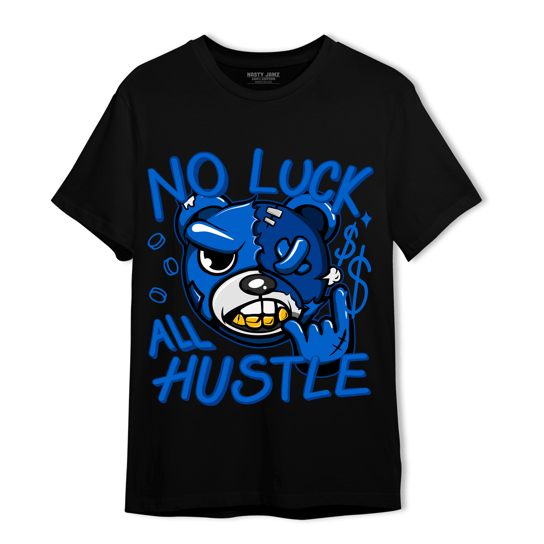 Royal Reimagined 1s T Shirt Match All Hustle - NastyJamz