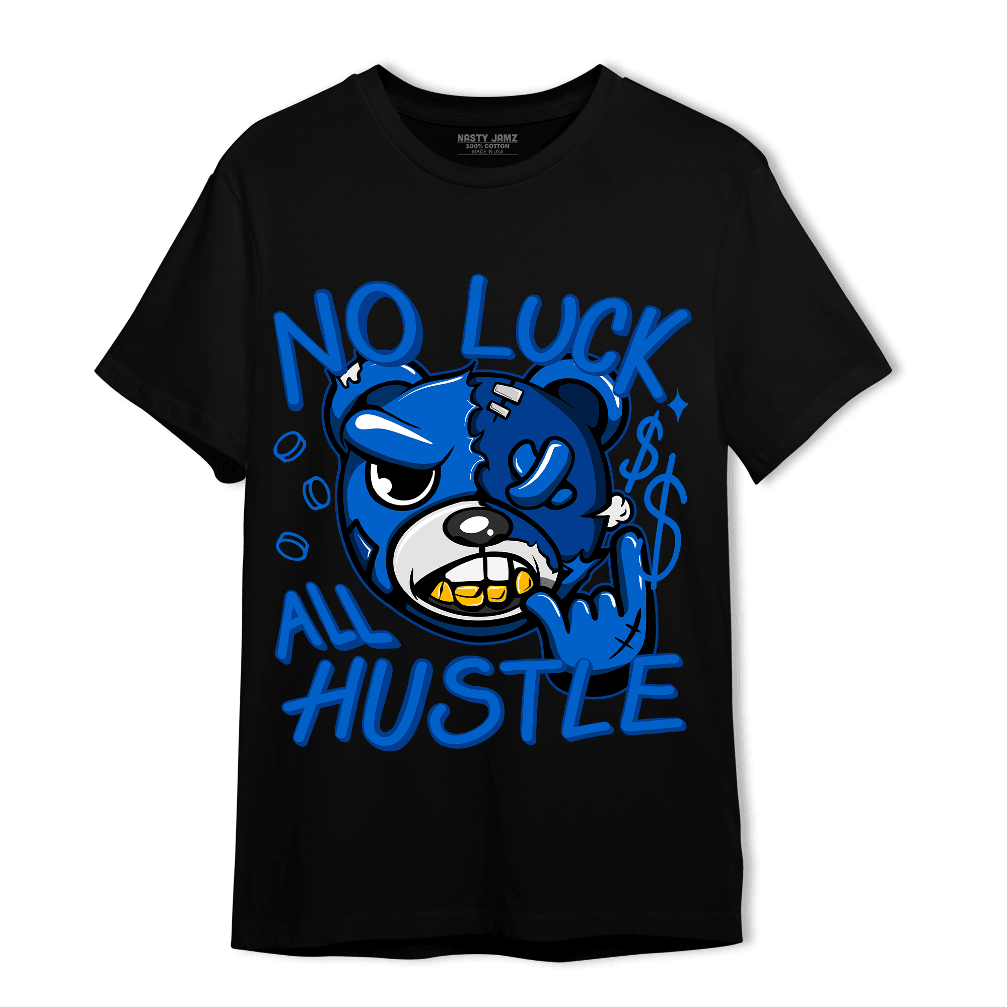 Royal Reimagined 1s T Shirt Match All Hustle - NastyJamz