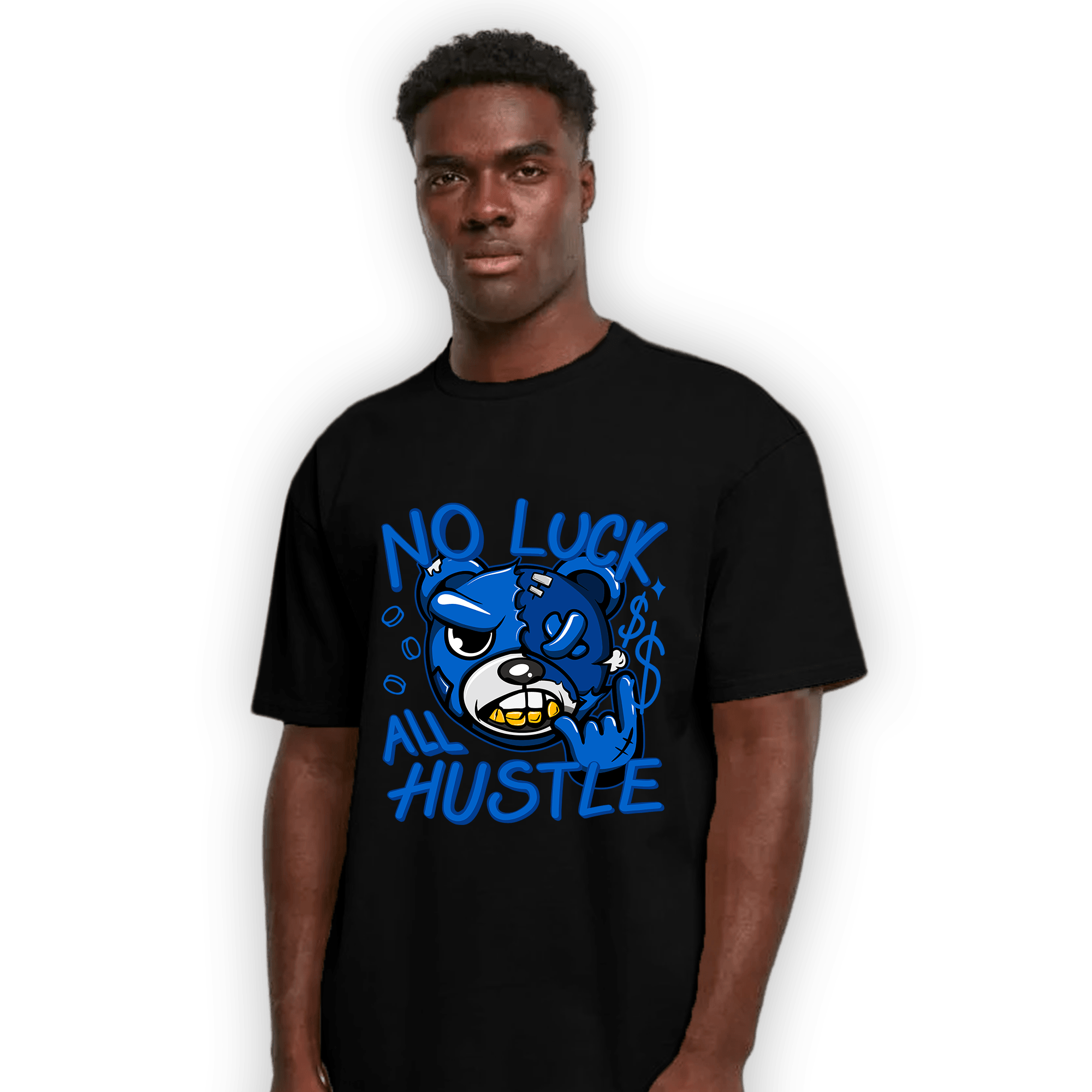 Royal Reimagined 1s T Shirt Match All Hustle - NastyJamz