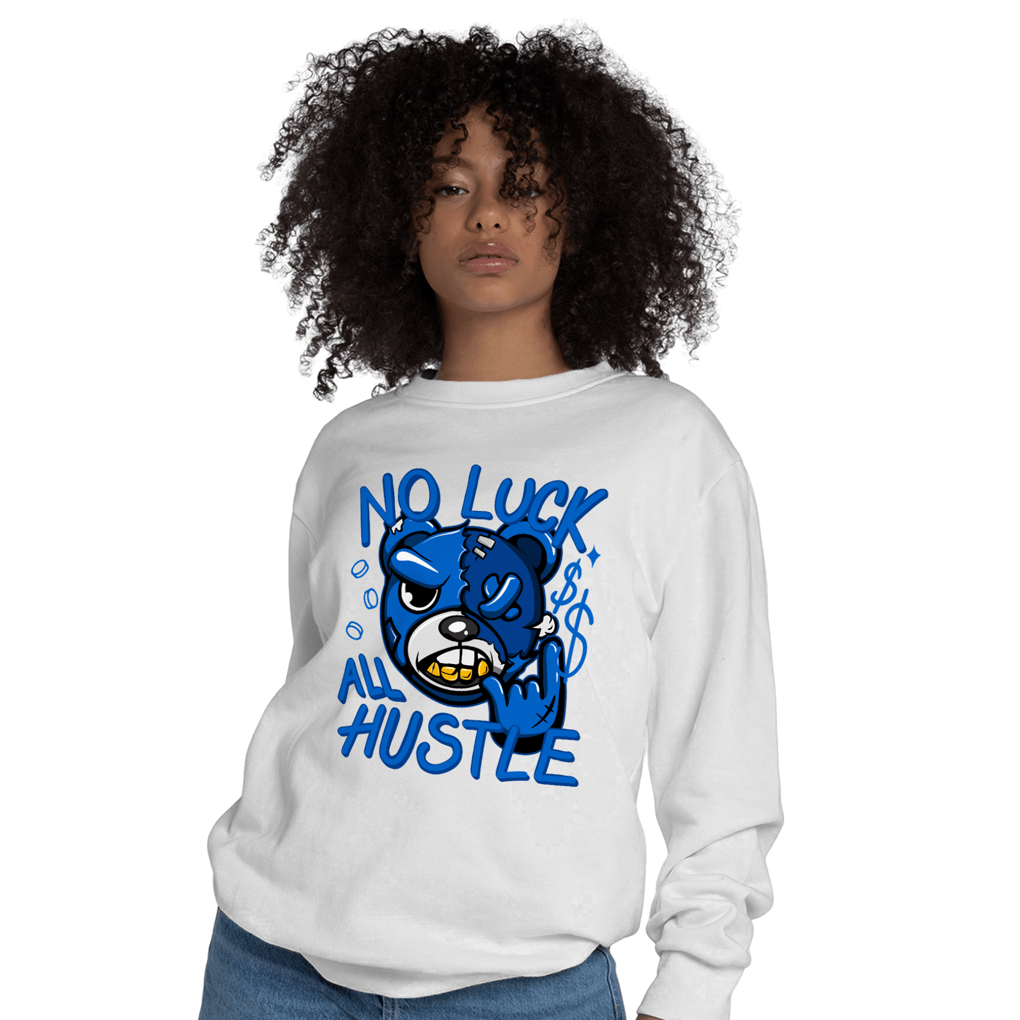 Royal Reimagined 1s Sweatshirt Match All Hustle - NastyJamz