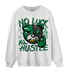 Lucky Green 3s Sweatshirt Match All Hustle - NastyJamz