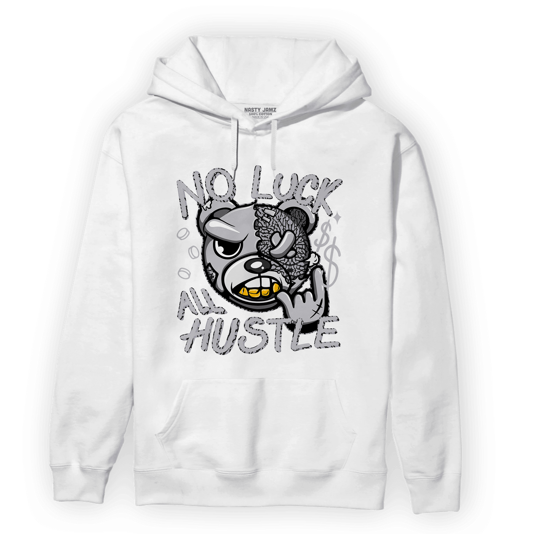 Off Noir 3s Hoodie Match All Hustle - NastyJamz
