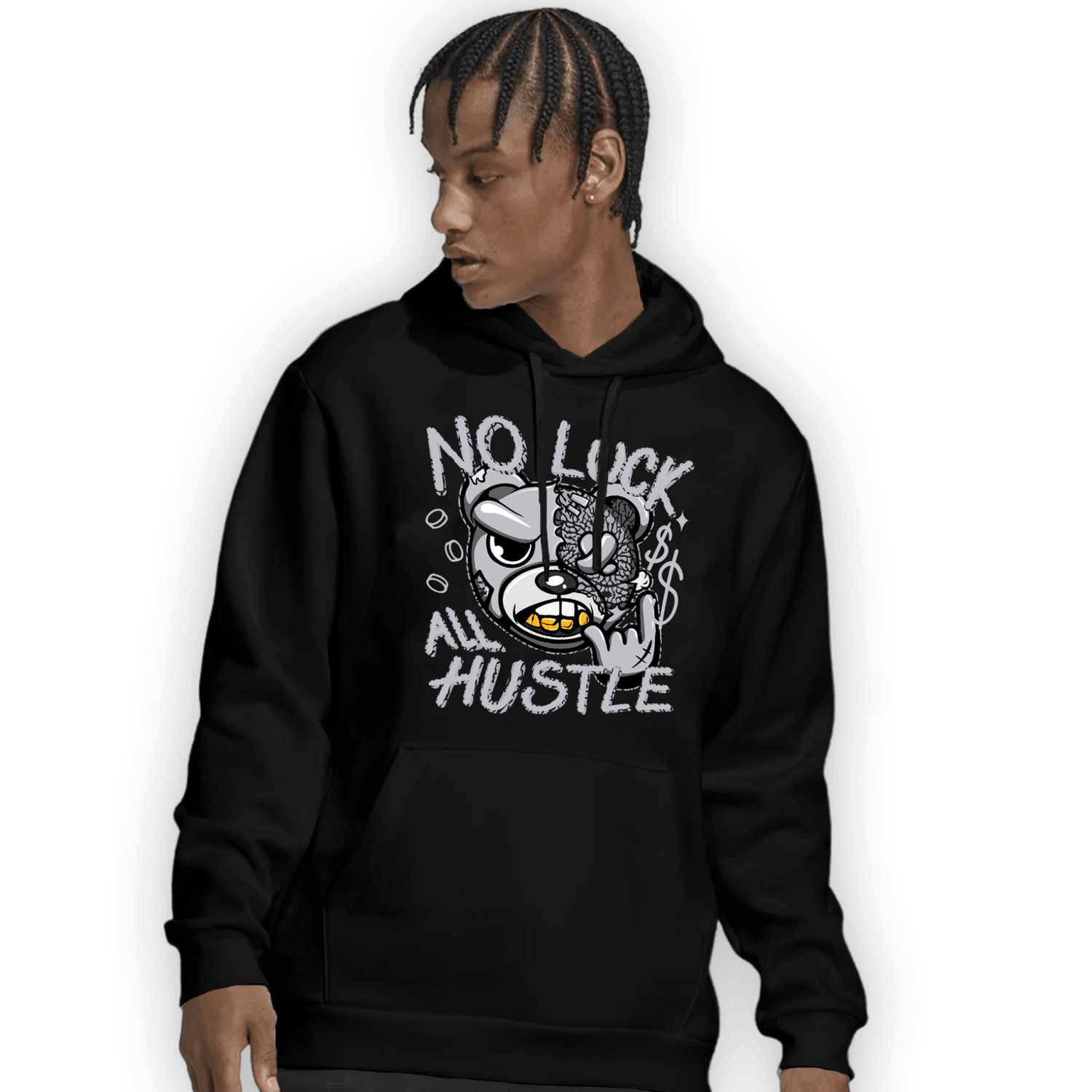 Off Noir 3s Hoodie Match All Hustle - NastyJamz