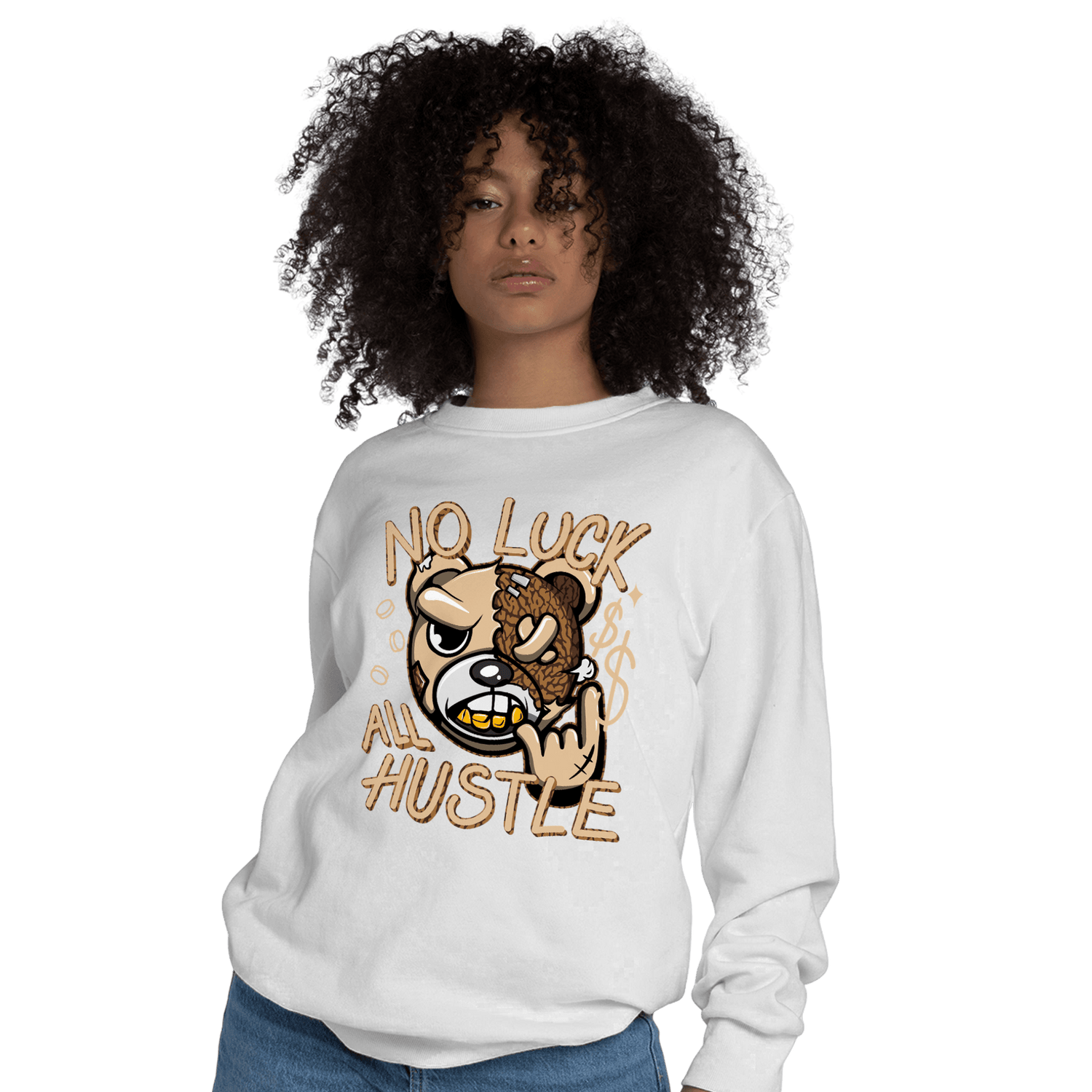 Palomino 3s Sweatshirt Match All Hustle - NastyJamz