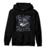 White Navy 3s Hoodie Match All Hustle - NastyJamz