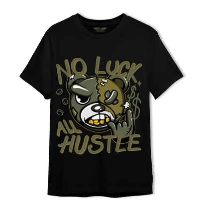 SE Craft Medium Olive 4s T Shirt Match All Hustle - NastyJamz