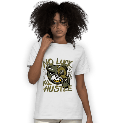 SE Craft Medium Olive 4s T Shirt Match All Hustle - NastyJamz