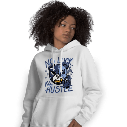 Midnight Navy 5s Hoodie Match All Hustle - NastyJamz