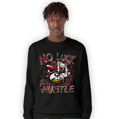 Plaid 5s Sweatshirt Match All Hustle - NastyJamz
