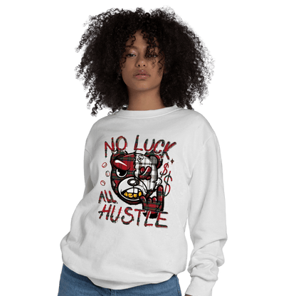 Plaid 5s Sweatshirt Match All Hustle - NastyJamz