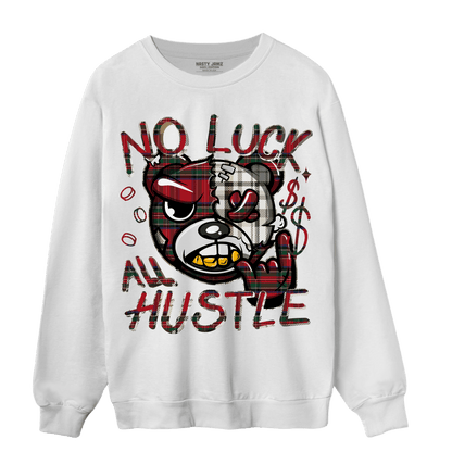 Plaid 5s Sweatshirt Match All Hustle - NastyJamz