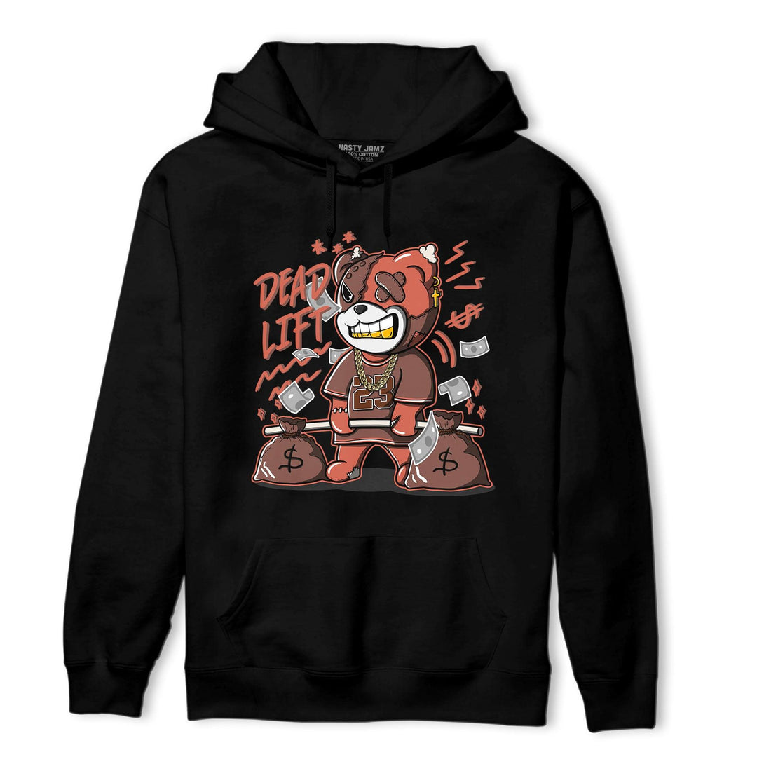 High OG Dusted Clay 1s Hoodie Match BER 23 Deadlift - NastyJamz