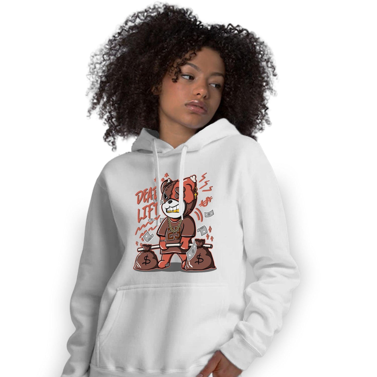 High OG Dusted Clay 1s Hoodie Match BER 23 Deadlift - NastyJamz