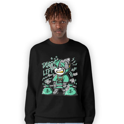 Green Glow 3s Sweatshirt Match BER 23 Deadlift - NastyJamz