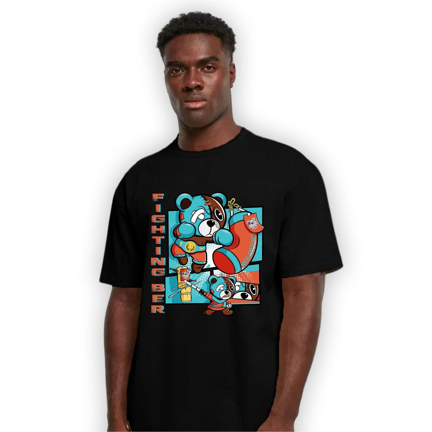 Dunk Low Dolphins T Shirt Match BER Fighting Boxing - NastyJamz
