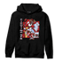 Cherry 11s Hoodie Match BER Fighting Boxing - NastyJamz