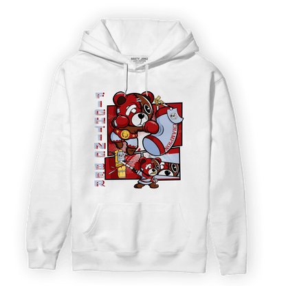 Cherry 11s Hoodie Match BER Fighting Boxing - NastyJamz