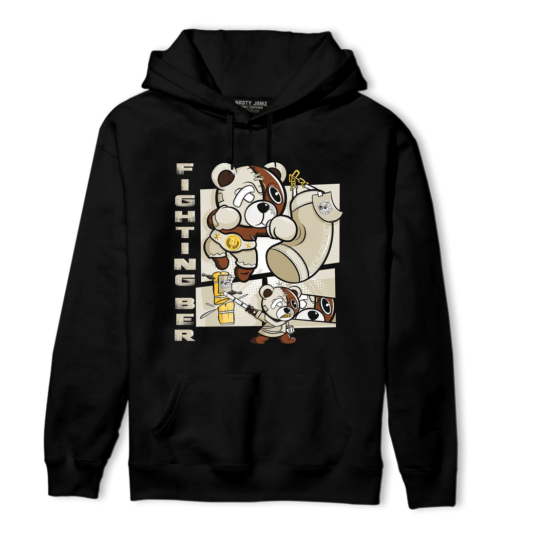 Gratitude 11s Hoodie Match BER Fighting Boxing - NastyJamz
