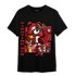 Cherry 12s T Shirt Match BER Fighting Boxing - NastyJamz