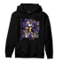 Field Purple 12s Hoodie Match BER Fighting Boxing - NastyJamz