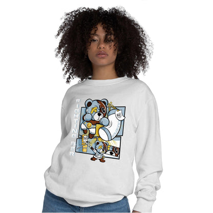 Blue Grey 13s Sweatshirt Match BER Fighting Boxing - NastyJamz