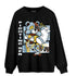 Blue Grey 13s Sweatshirt Match BER Fighting Boxing - NastyJamz
