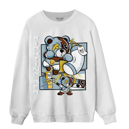 Blue Grey 13s Sweatshirt Match BER Fighting Boxing - NastyJamz