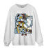 Blue Grey 13s Sweatshirt Match BER Fighting Boxing - NastyJamz