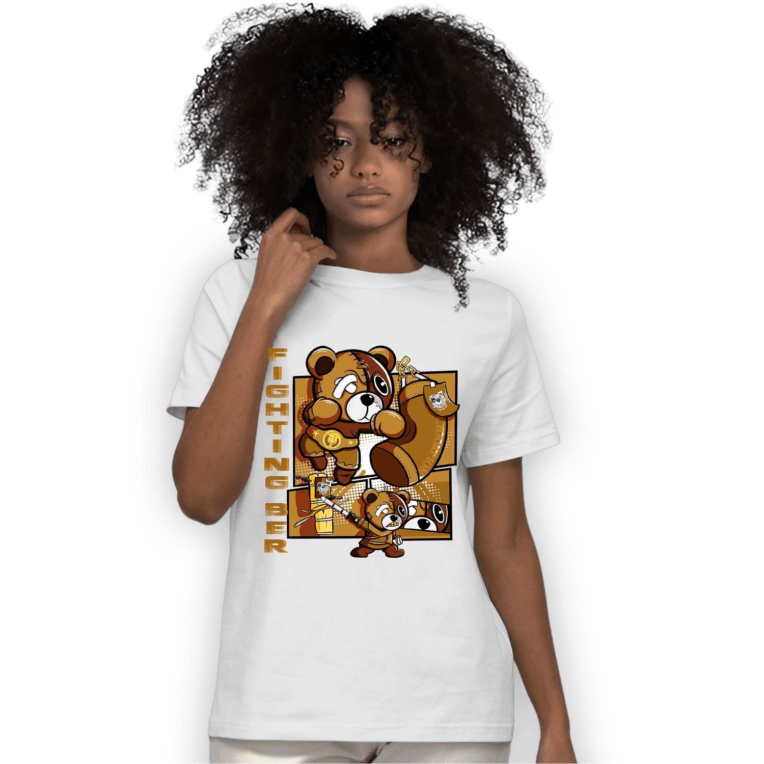 Wheat 13s T Shirt Match BER Fighting Boxing - NastyJamz